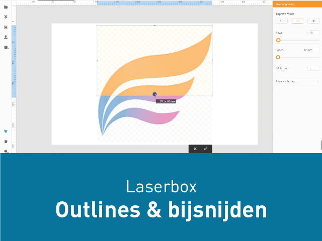 Laserbox – Uitsnijden & Outlines