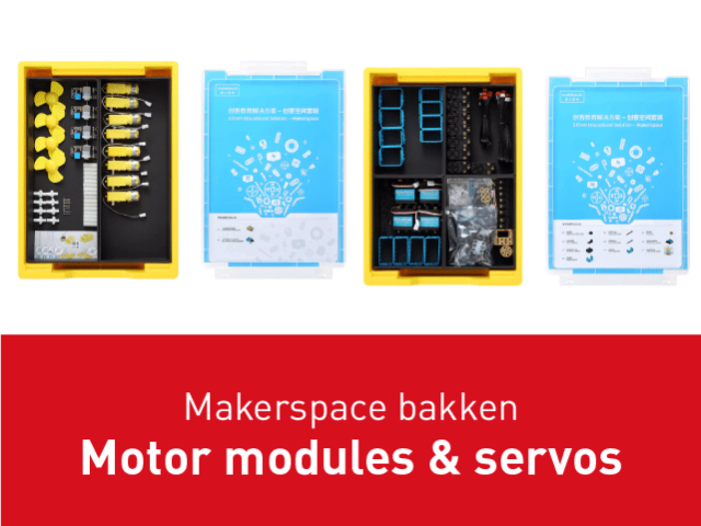 Makerspace – Motor modules 2 en servos
