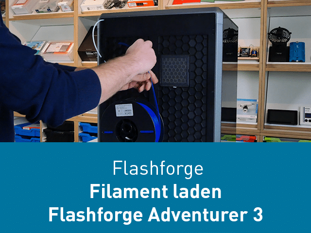 Filament laden Flashforge Adventurer 3